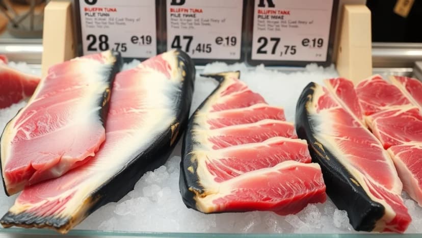 Vad kostar blåfenad tonfisk