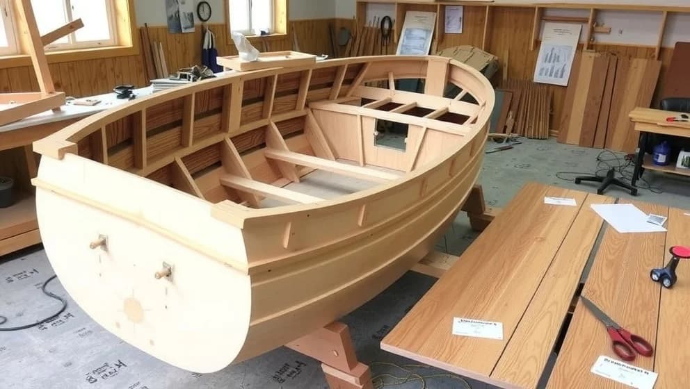 Hur bygger du en fiskebåt själv