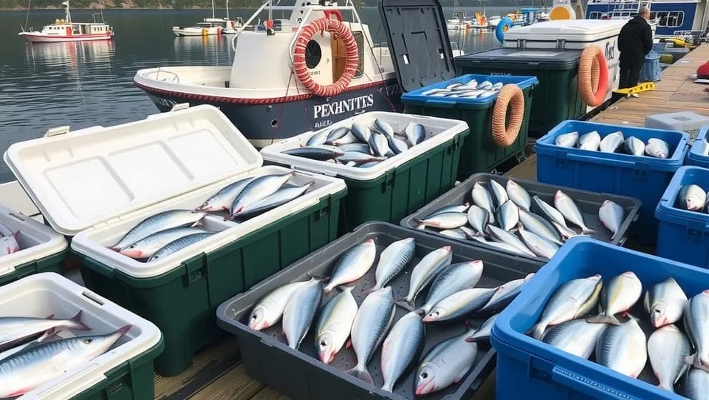 Hur mycket fisk får man ta med från Norge