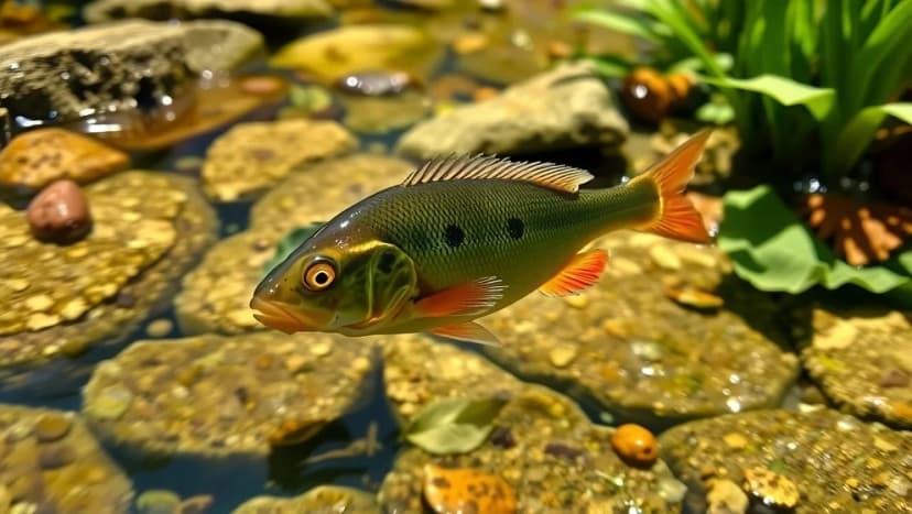 När leker abborren på året