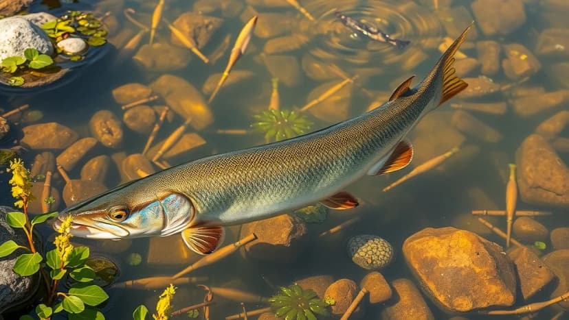 När leker gäddan på året