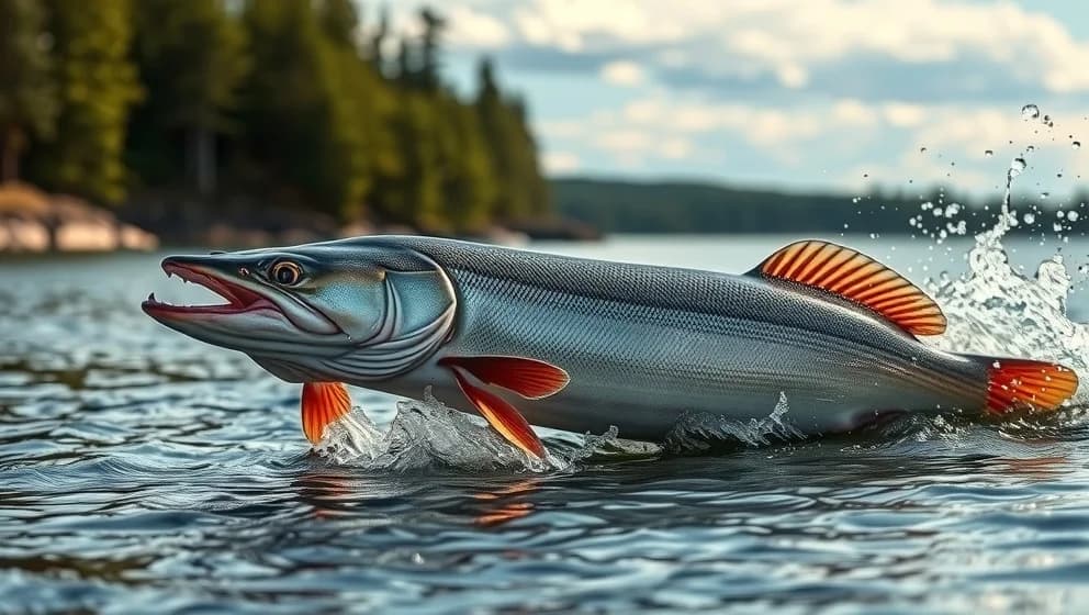 Världsrekord gädda som fångades i Sverige